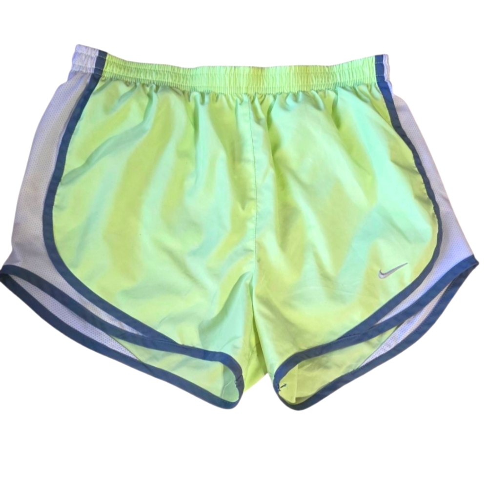 Nike Women's Lime Green Running Shorts